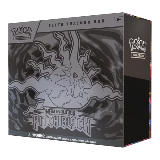 Pitch Black – Elite Trainer Box – englisches Pokémon TCG Produkt