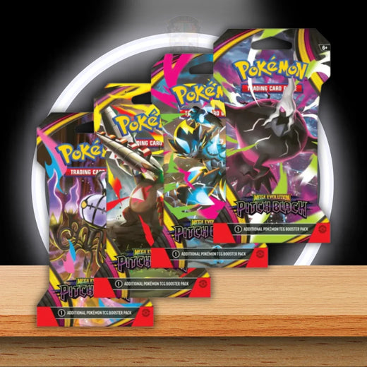 Pitch Black – Sleeved Booster – englisches Pokémon TCG Produkt