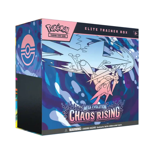 Chaos Rising – Elite Trainer Box – englisches Pokémon TCG Produkt