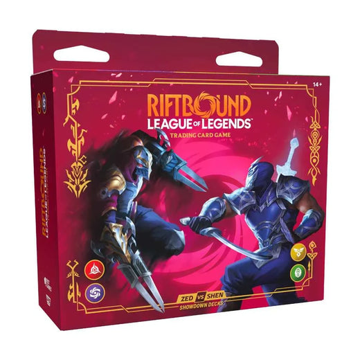 Riftbound Vendetta Showdown Decks Zed vs. Shen Englisch