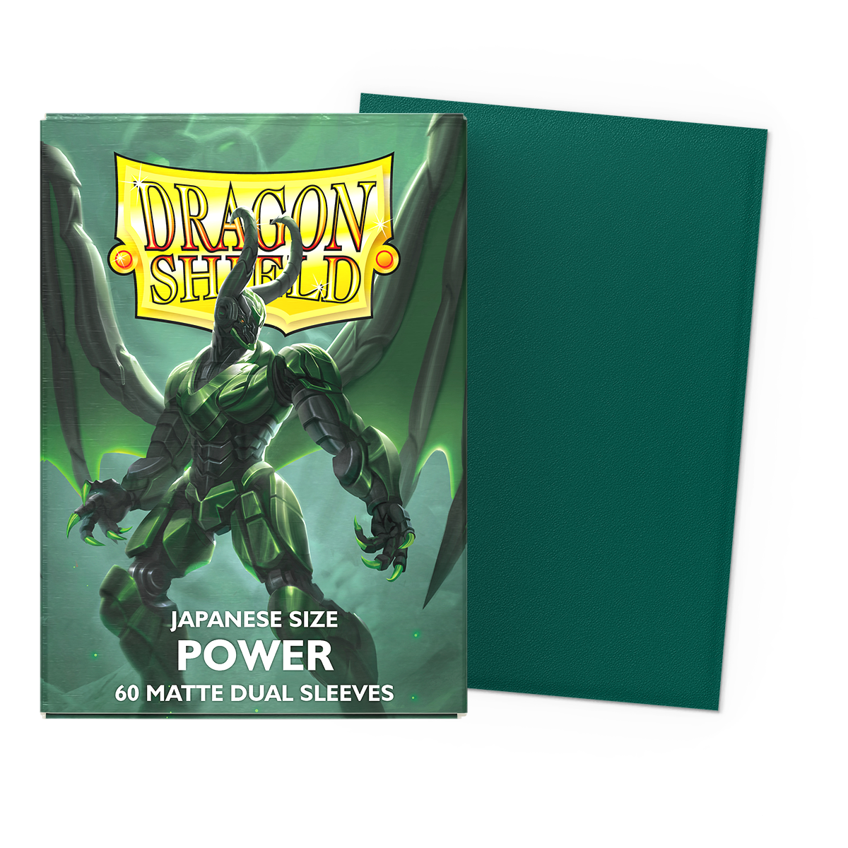 Dragon Shield Matte Dual Power, Japanese Size, 60 Kartenhüllen