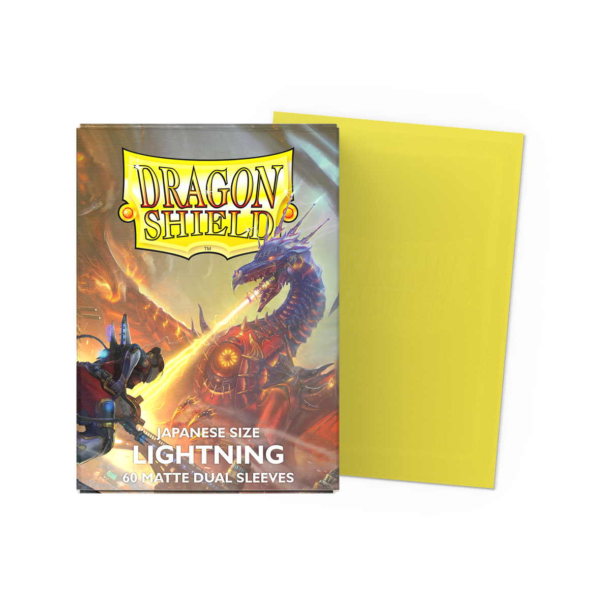Dragon Shield Matte Dual Lightning, Japanese Size, 60 Kartenhüllen