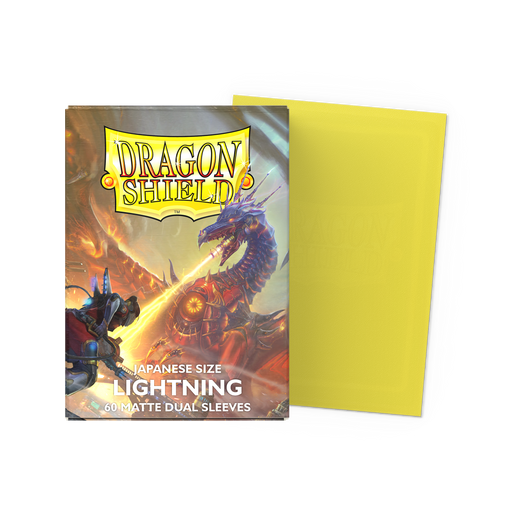 Dragon Shield Matte Dual Lightning, Japanese Size, 60 Kartenhüllen