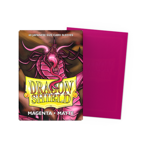 Dragon Shield Matte Magenta, Japanese Size, 60 Kartenhüllen