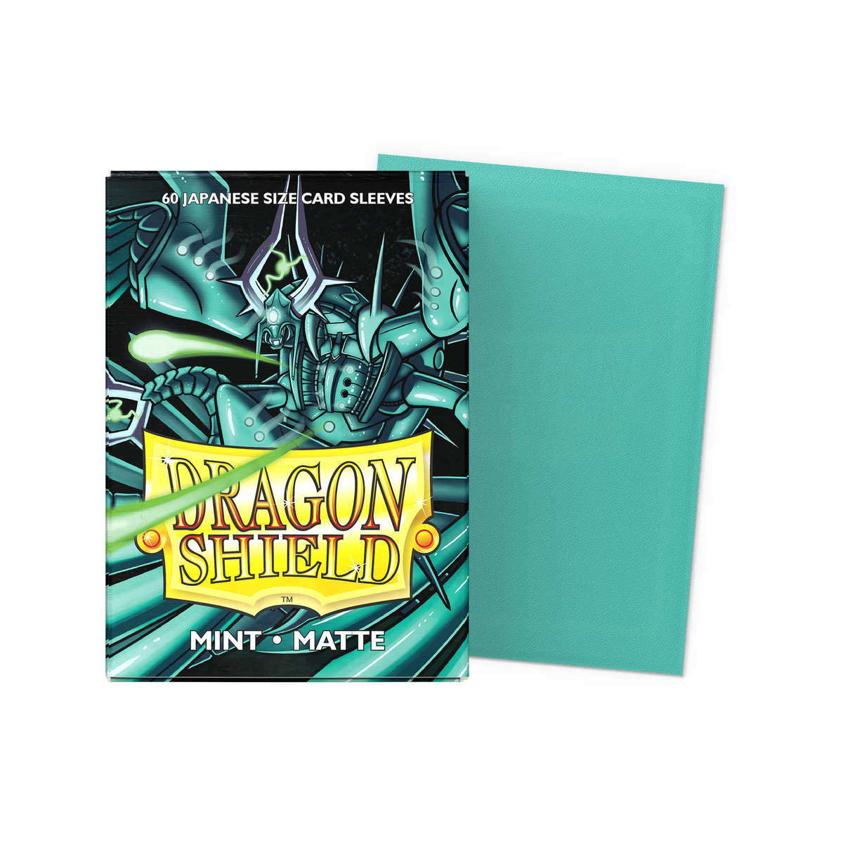 Dragon Shield Matte Mint, Japanese Size, 60 Kartenhüllen