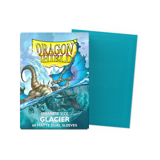 Dragon Shield Matte Dual Glacier, Japanese Size, 60 Kartenhüllen