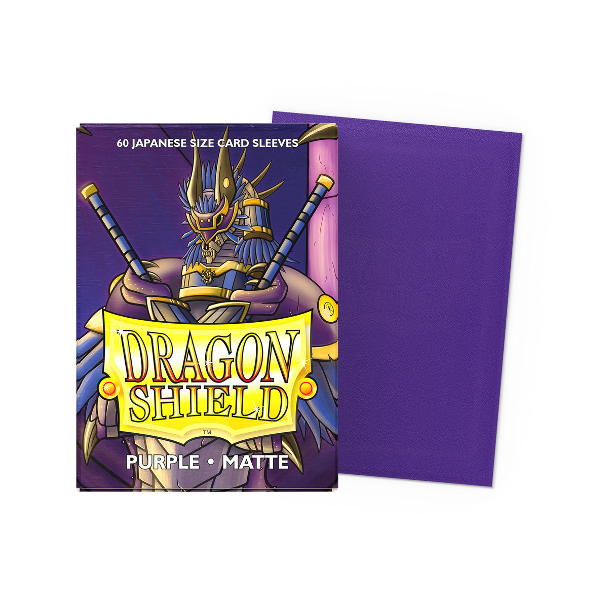 Dragon Shield Matte Purple, Japanese Size, 60 Kartenhüllen