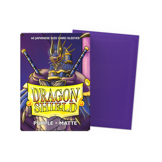 Dragon Shield Matte Purple, Japanese Size, 60 Kartenhüllen