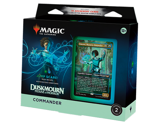 Magic: The Gathering Duskmourn: House of Horror Commander Deck Jump Scare! (OVP) – versiegelte Originalverpackung