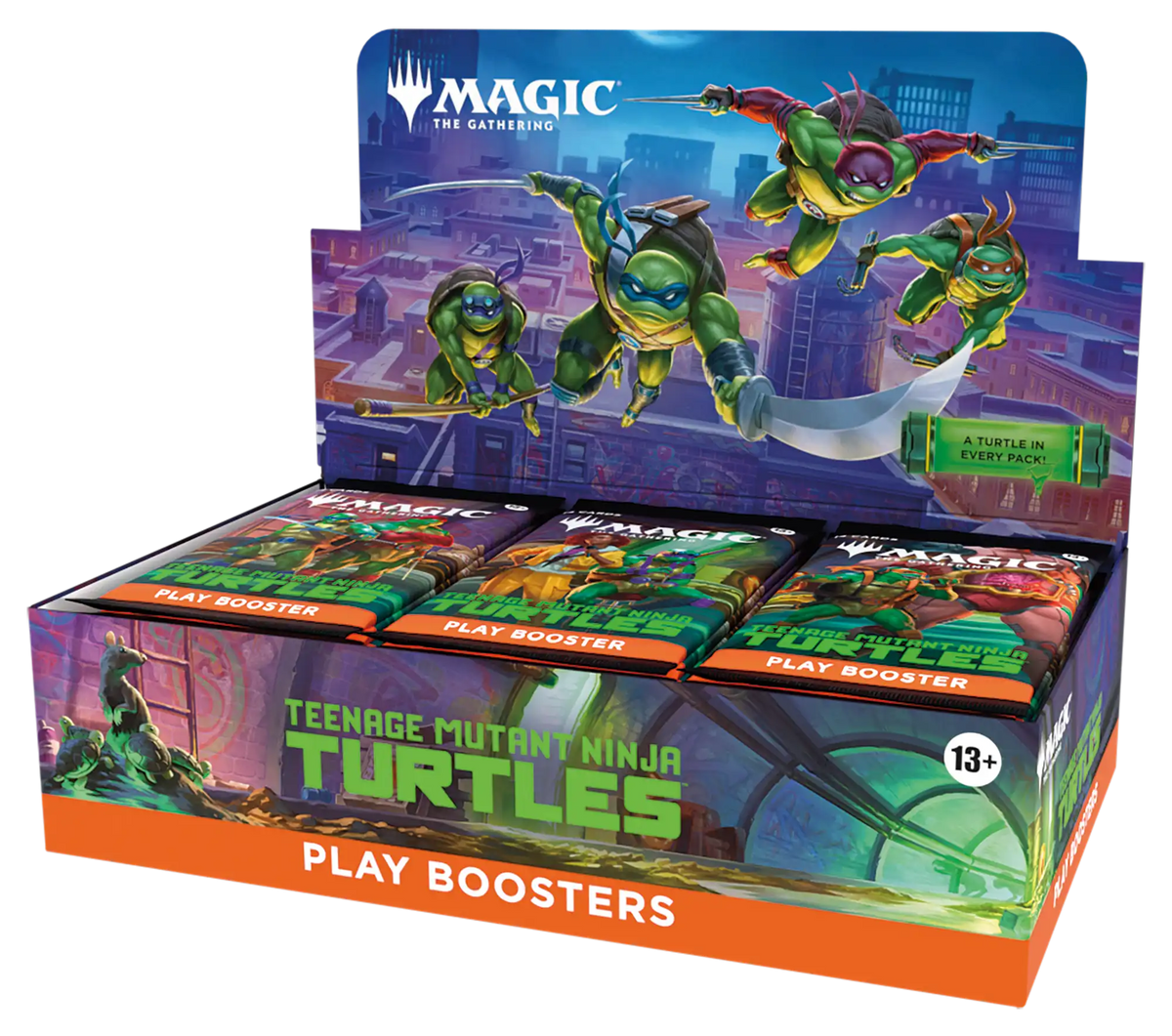 Magic: The Gathering Teenage Mutant Ninja Turtles Commander Deck Turtle Power! (OVP) – versiegelte Originalverpackung
