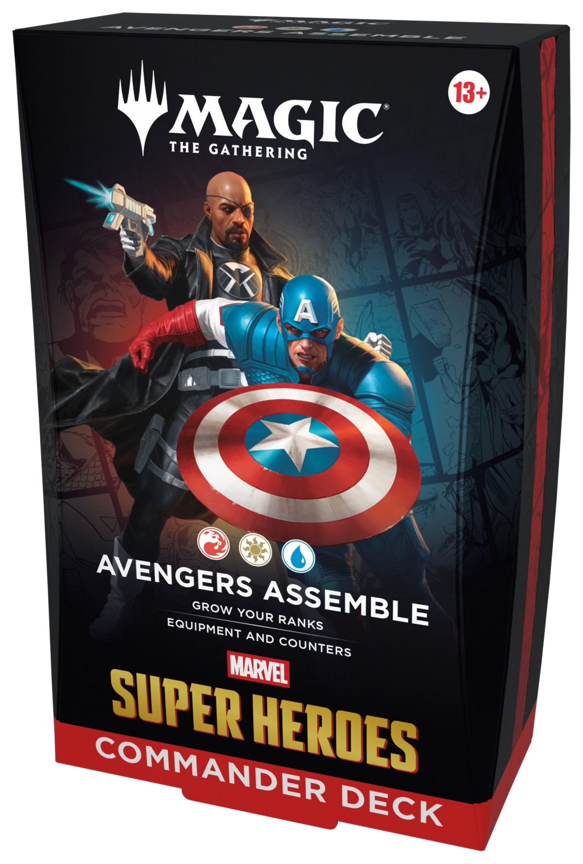 Magic: The Gathering Marvel Super Heroes Commander Deck Avengers Assemble (OVP) – versiegelte Originalverpackung