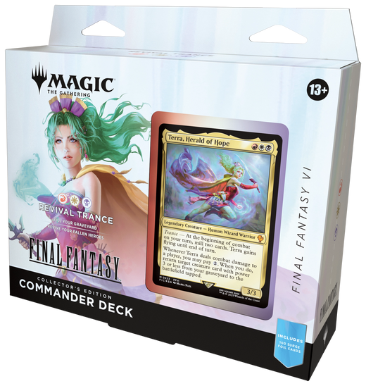 Magic: The Gathering FINAL FANTASY Commander Deck Revival Trance Collector's Edition (OVP) – versiegelte Originalverpackung