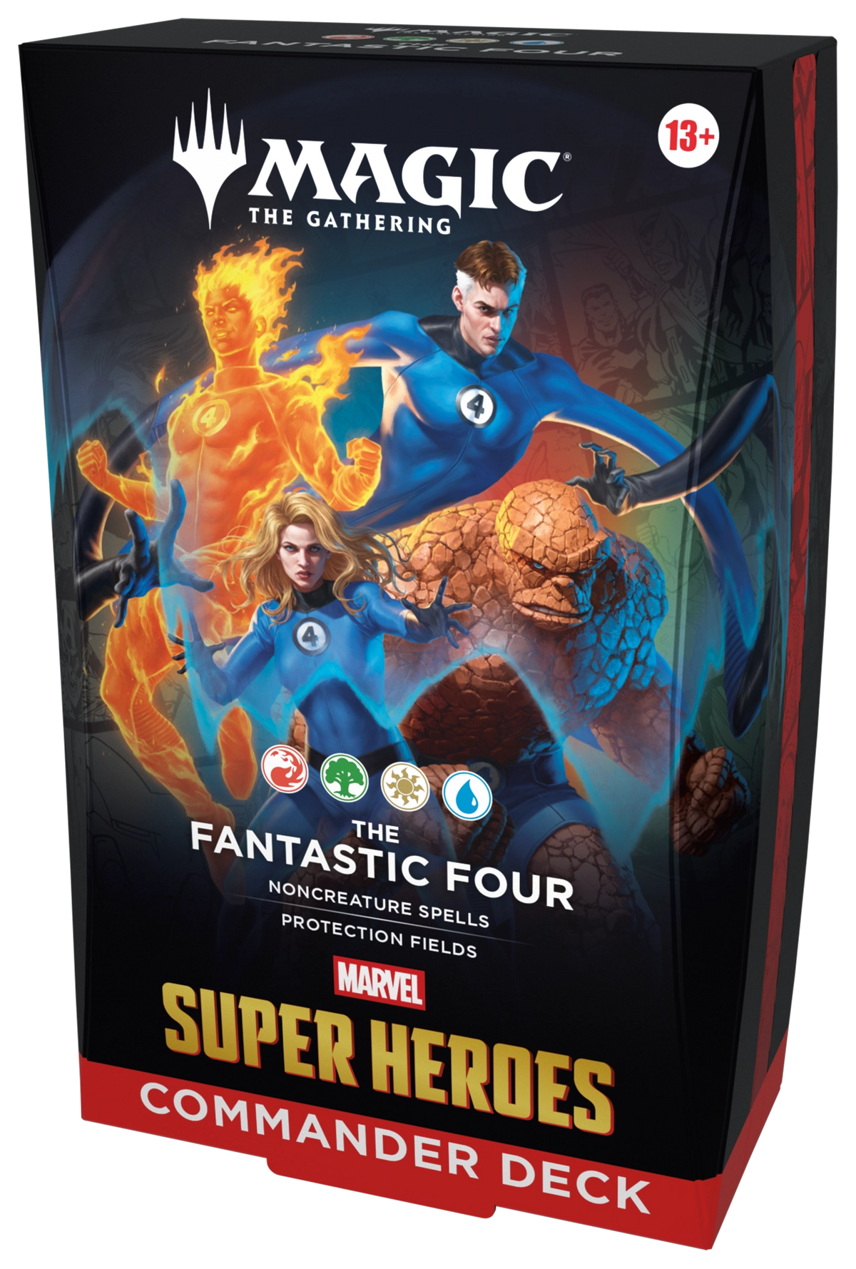 Magic: The Gathering Marvel Super Heroes Commander Deck The Fantastic Four (OVP) – versiegelte Originalverpackung