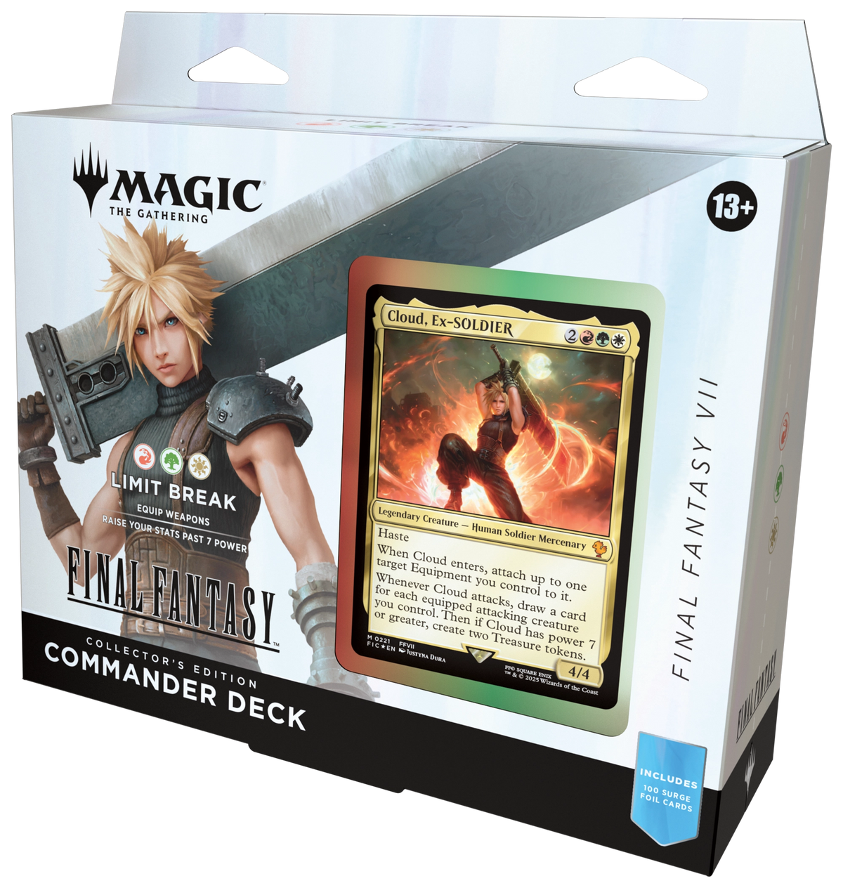 Magic: The Gathering FINAL FANTASY Commander Deck Limit Break Collector's Edition (OVP) – versiegelte Originalverpackung