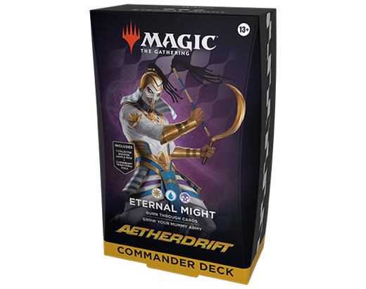 Magic: The Gathering Aetherdrift Commander Deck Eternal Might (OVP) – versiegelte Originalverpackung
