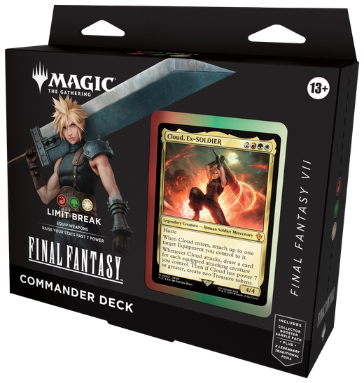 Magic: The Gathering FINAL FANTASY Commander Deck Limit Break (OVP) – versiegelte Originalverpackung