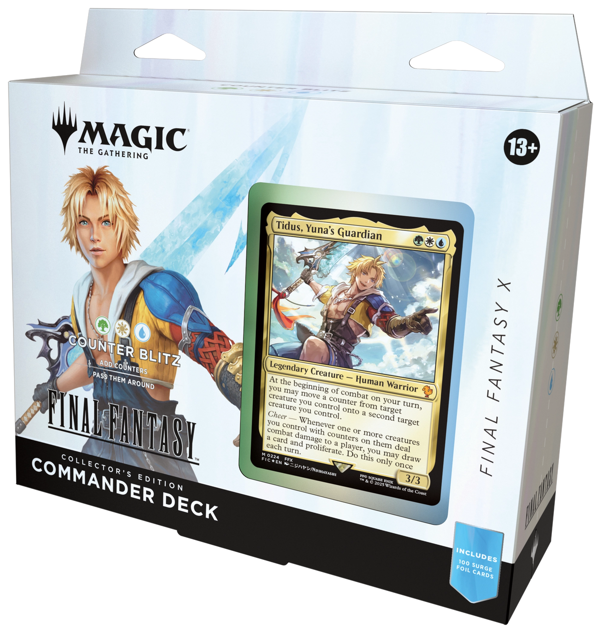 Magic: The Gathering FINAL FANTASY Commander Deck Counter Blitz Collector's Edition (OVP) – versiegelte Originalverpackung