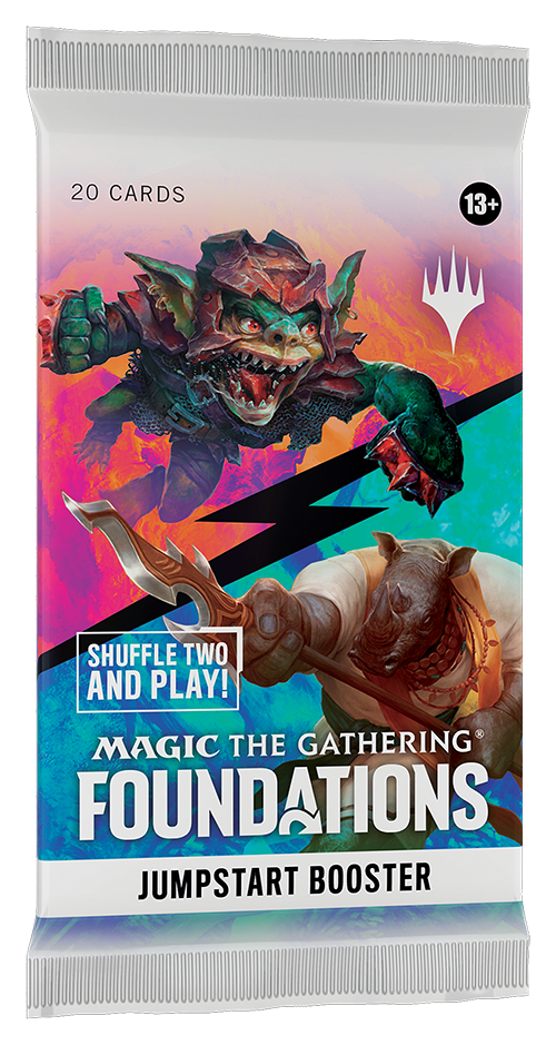 Magic: The Gathering Foundations Jumpstart Booster (OVP) – versiegelte Originalverpackung