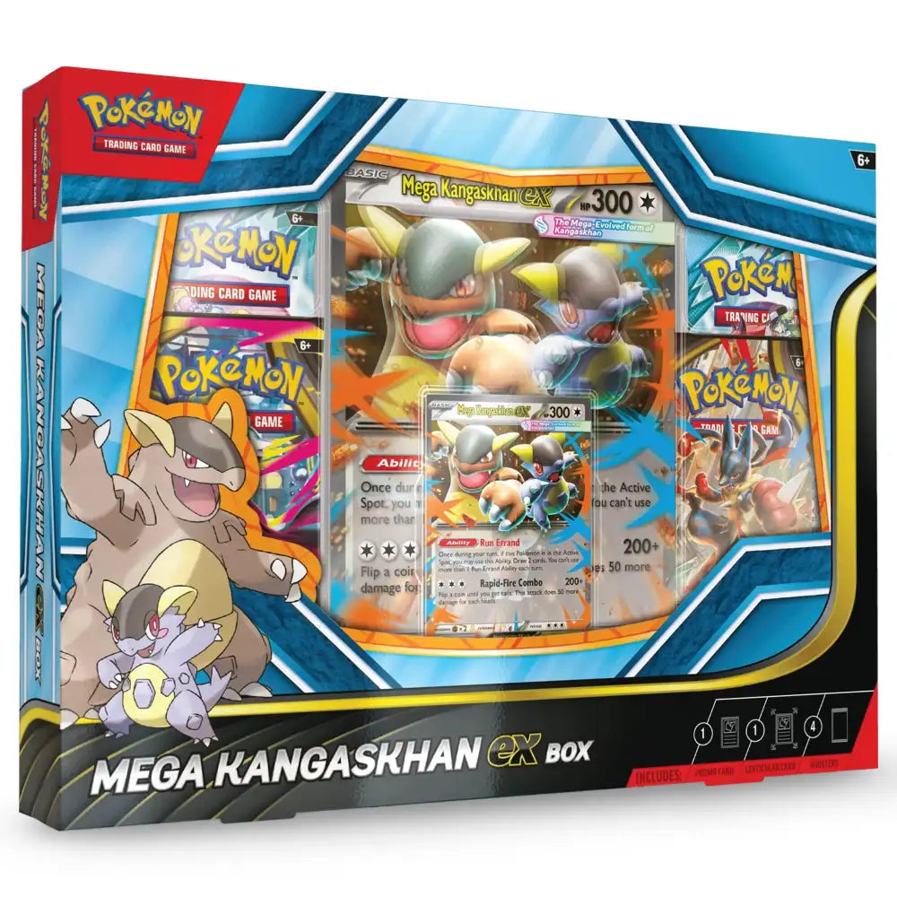 Mega Kangaskhan ex Box – englisches Pokémon TCG Produkt