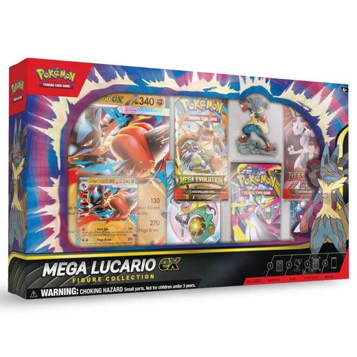 Mega Lucario ex Figure Collection – englisches Pokémon TCG Produkt