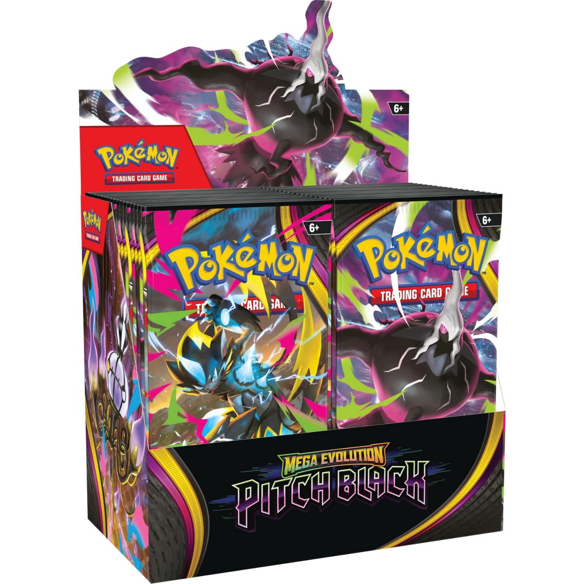 Pitch Black – Booster Display (36 Booster) – englisches Pokémon TCG Produkt