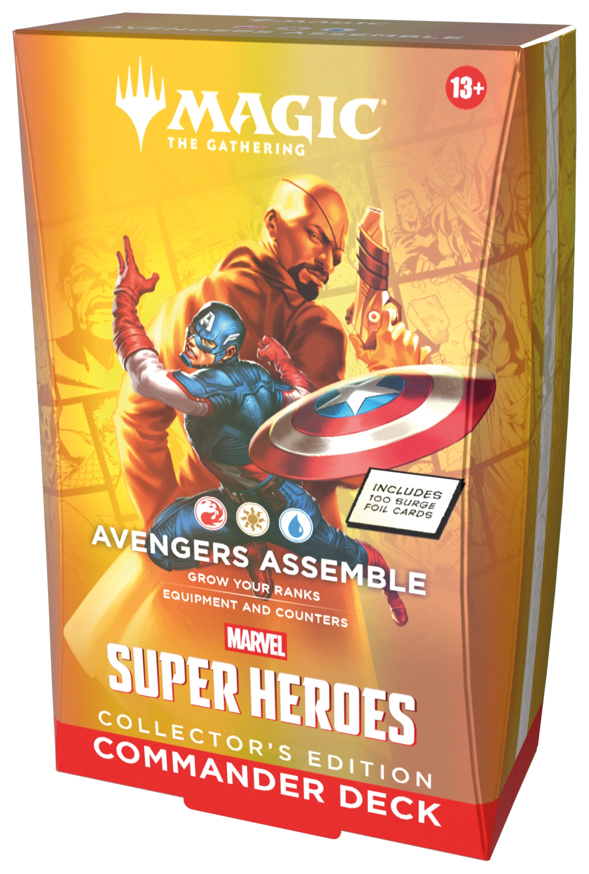 Magic: The Gathering Marvel Super Heroes Commander Deck Avengers Assemble Collector's Edition (OVP) – versiegelte Originalverpackung